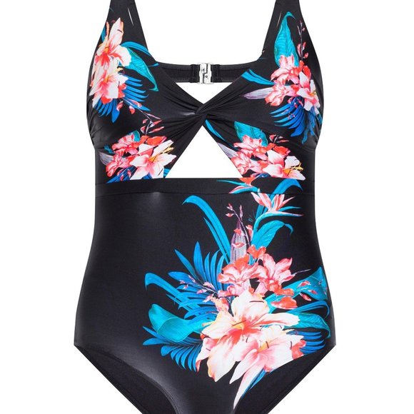 City Chic Costa Rica 1 Piece Swimsuit - Picture 4 of 12